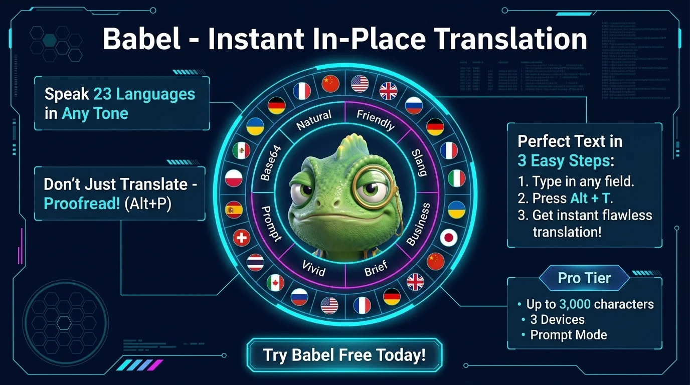 Babel showcase image 1