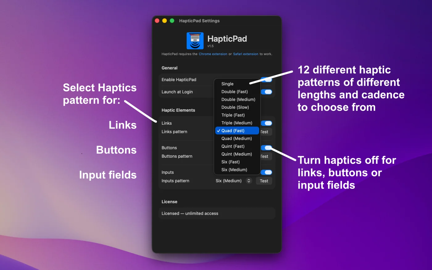 HapticPad showcase image 2